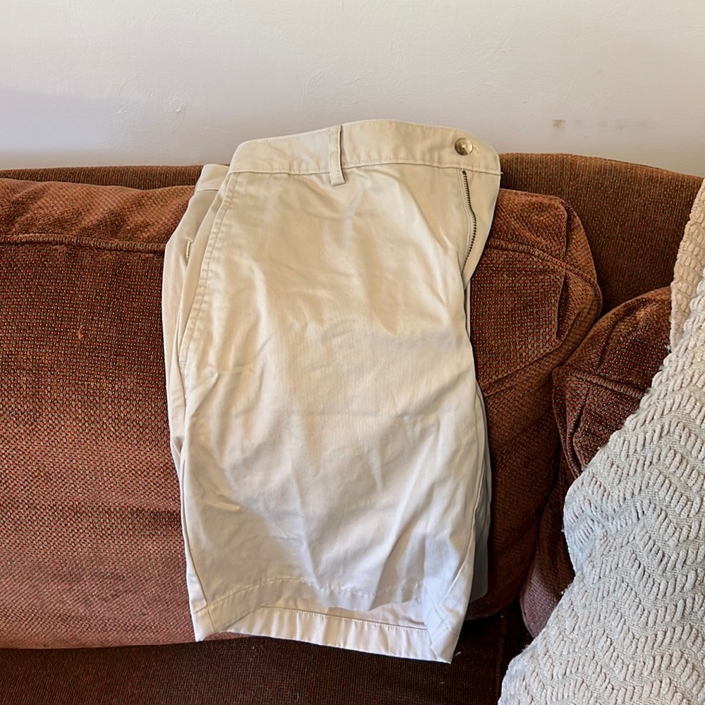 Jos. A. Bank khaki dress shorts. Size 36. Tailored fit.